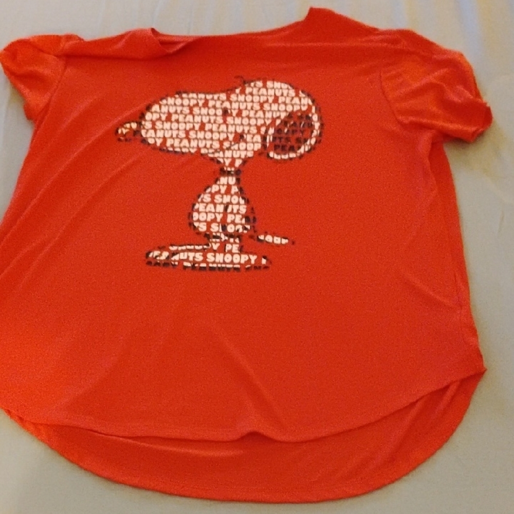 Peanuts Snoopy Women's Graphic Tee Size XXL